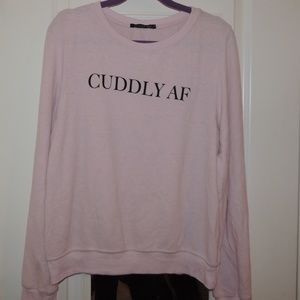 Wildfox Cuddly AF Sweatshirt NWOT